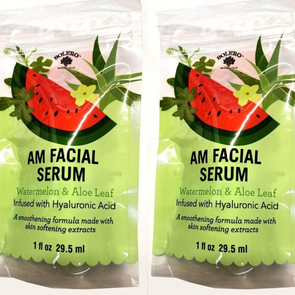 Bolero Am Facial Serum - Watermelon & Aloe Leaf 1fl oz, 29.5ml